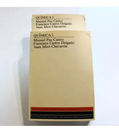 Química I. 2 VOLÚMENES.