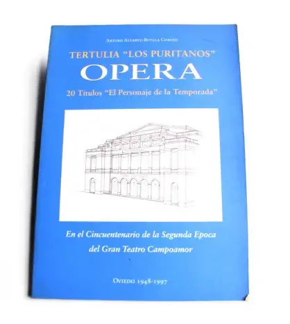 Tertulia "Los Puritanos" Opera 20 títulos "El personaje de la temporada"