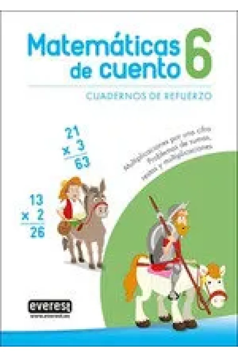 MATEMATICAS DE CUENTO 6 MULTIPLICACIONES POR UNA CIFRA