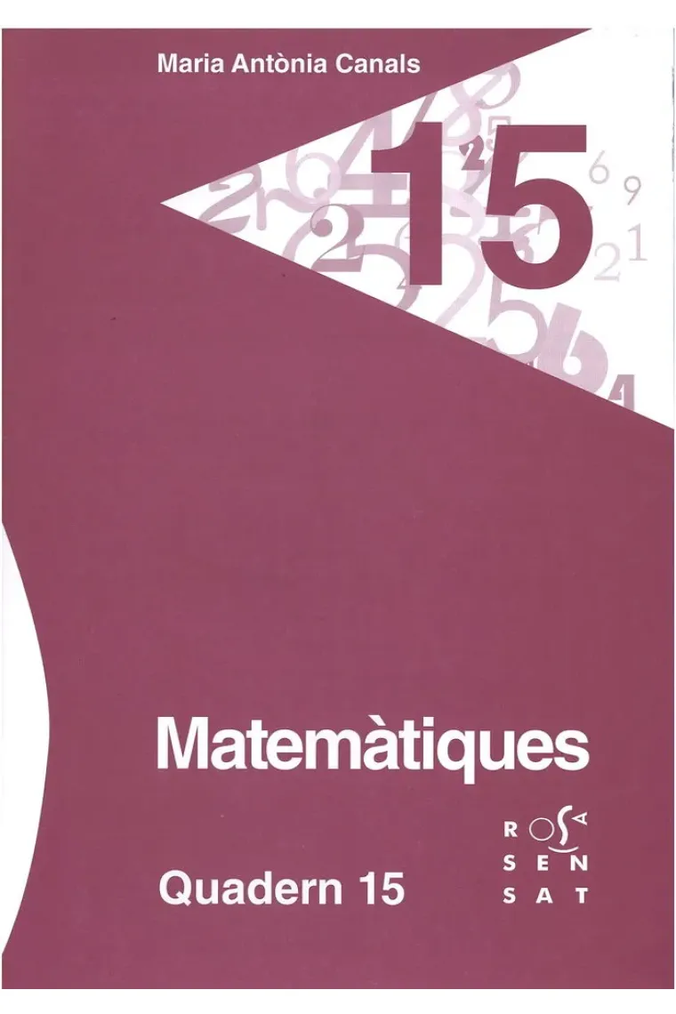 MATEMATIQUES QUADERN 15 (Catalán)