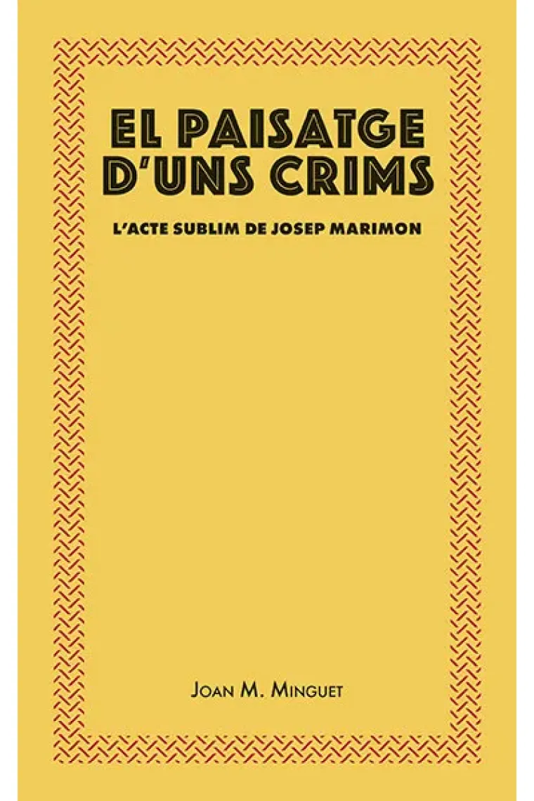 El paisatge d'uns crims (Catalán)