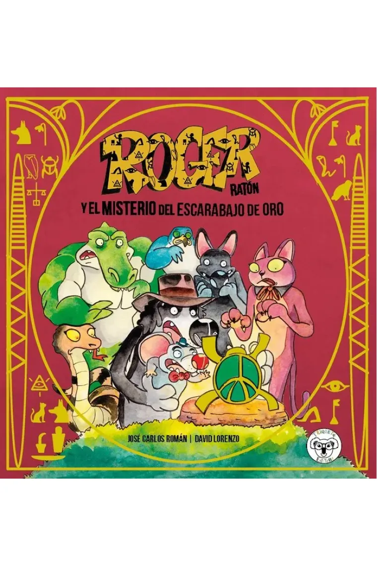 ROGER RATON Y EL MISTERIO DEL ESCARABAJO DE ORO
