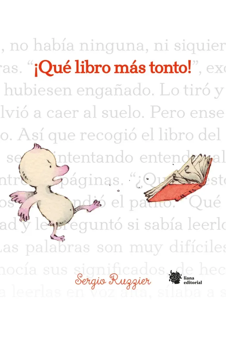 ¡Qué libro más tonto!