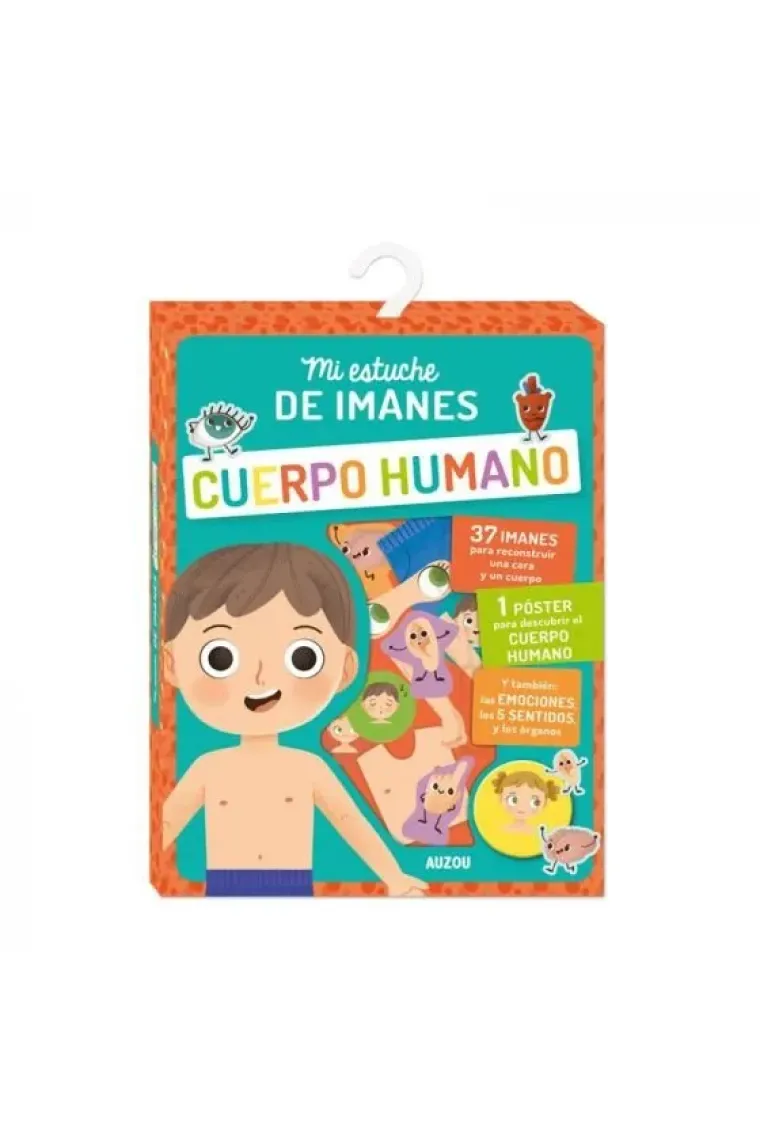 MI ESTUCHE IMANES CUERPO HUMANO AUZOU