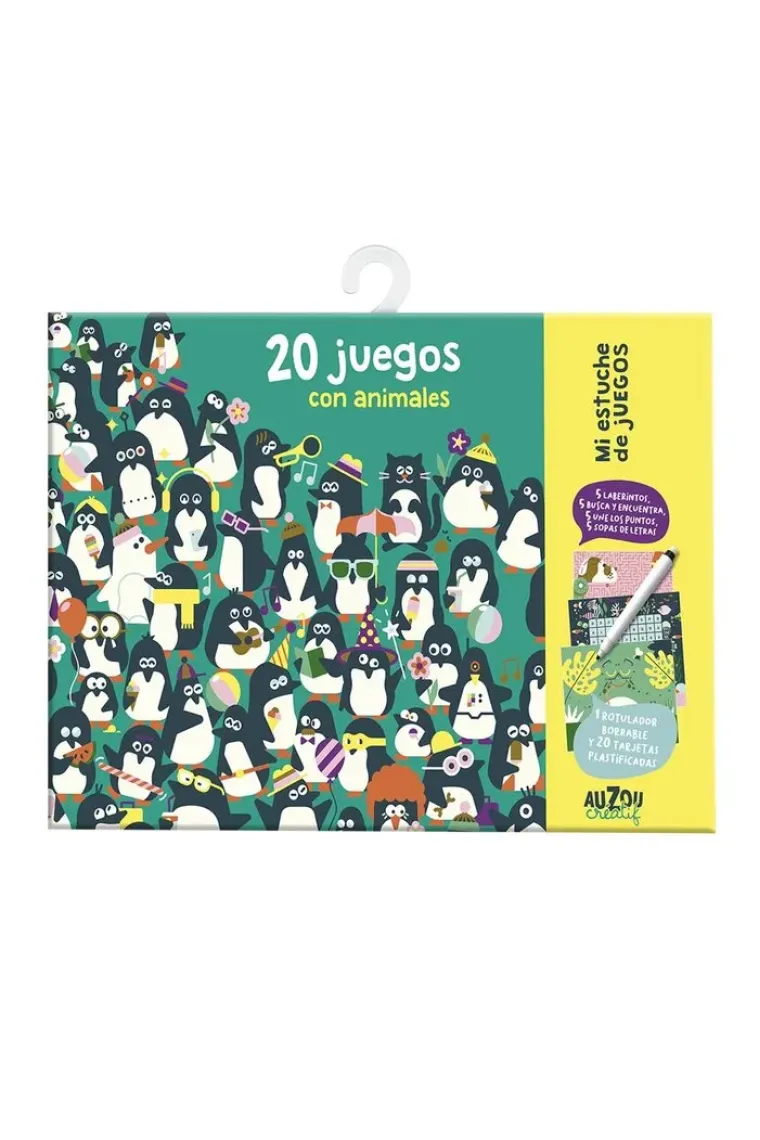 Mi estuche de juegos. 20 juegos con los animales