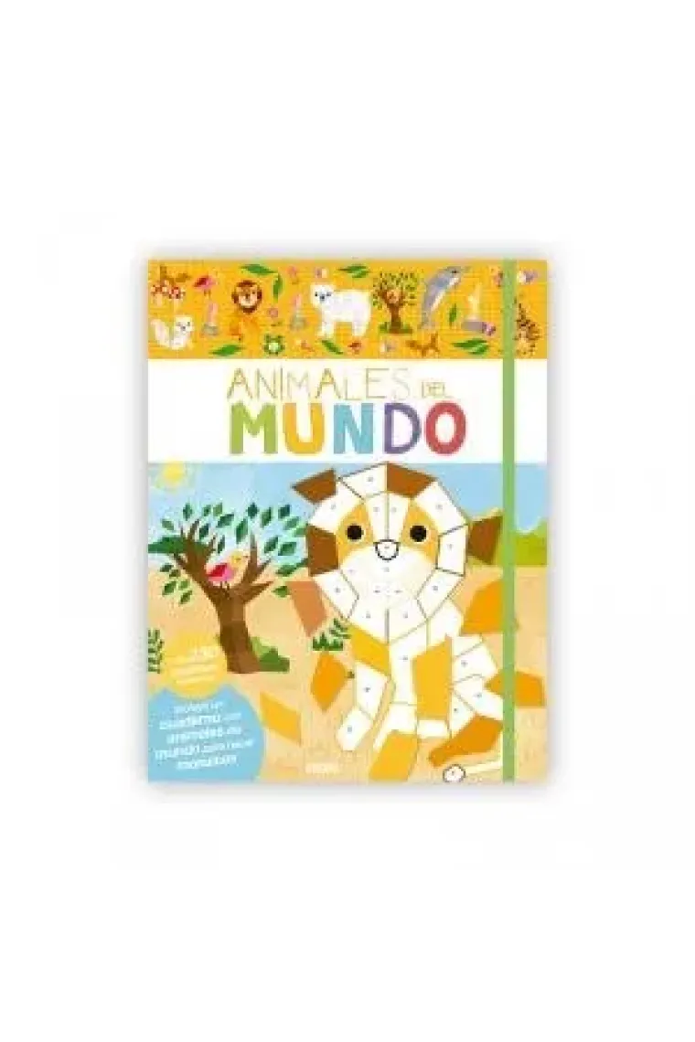 Mi primer libro de pegatinas, animales del mundo