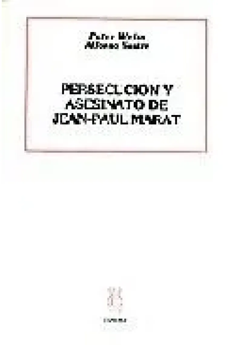 Persecución y asesinato de Jean-Paul Marat