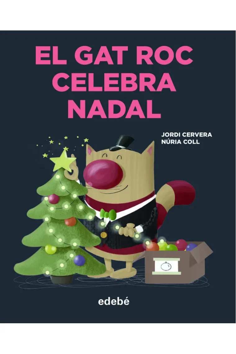 El gat Roc celebra Nadal (Catalán)