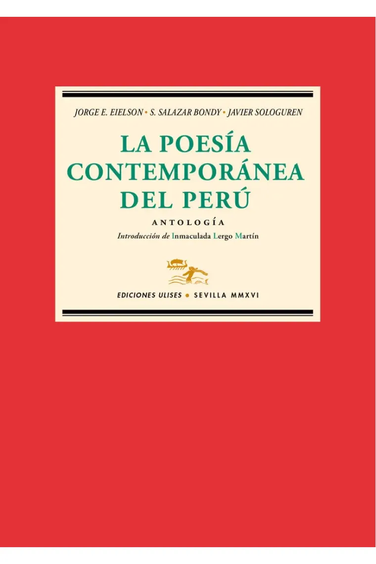 La poesía contemporánea del Perú