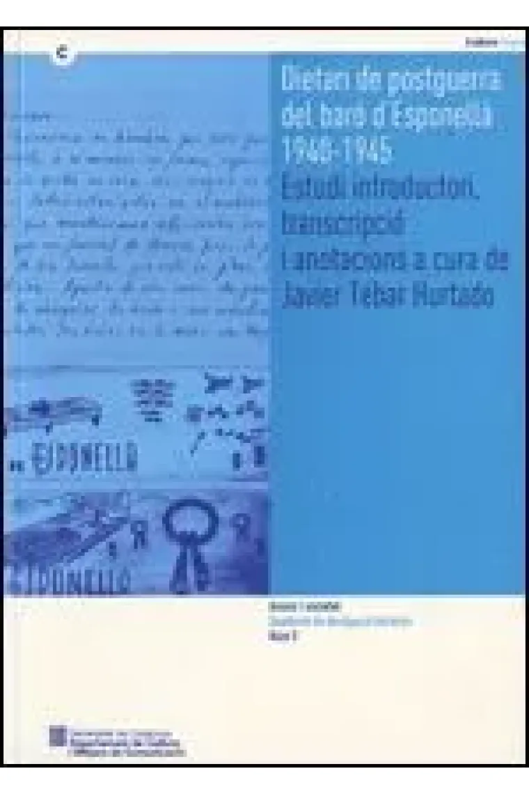 Dietaris de postguerra del Baró d'Esponellà (Catalán)