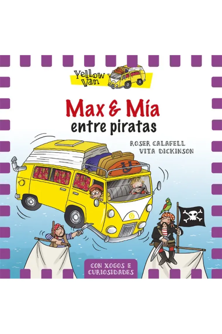 Max e Mía e os piratas (Gallego)