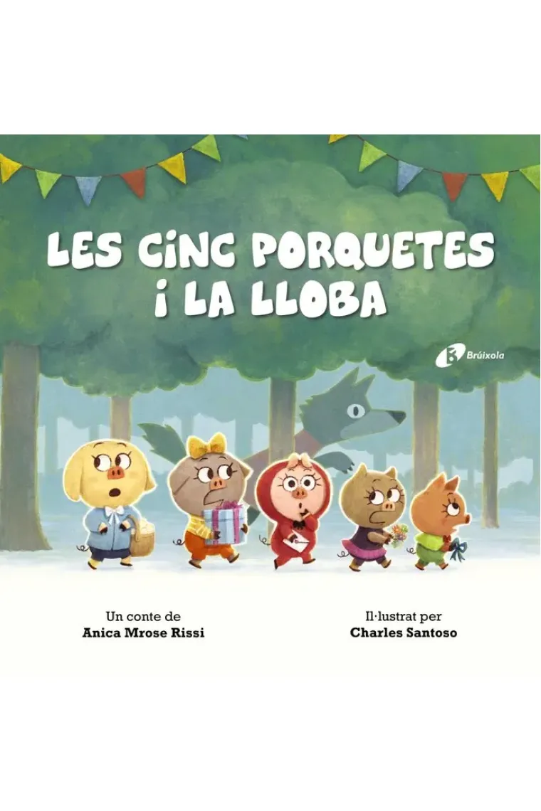 Les cinc porquetes i la lloba (Catalán)