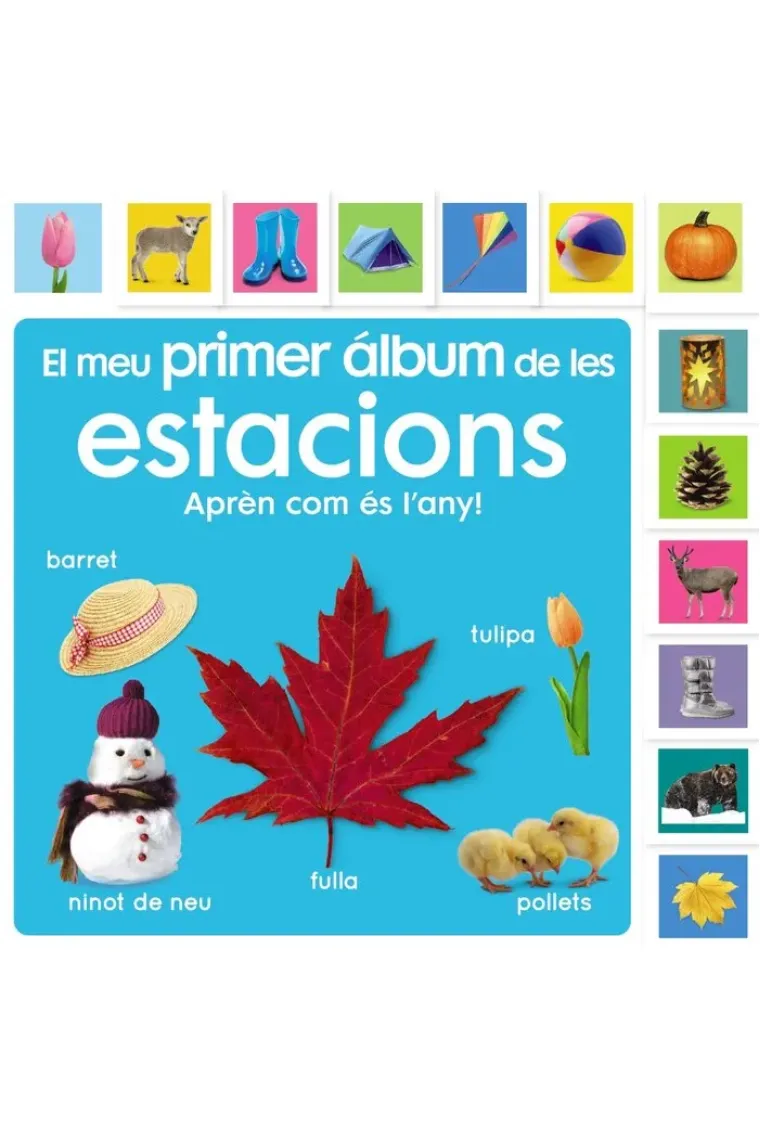 EL MEU PRIMER ALBUM DE LES ESTACIONS APRENC SOBRE EL TEMPS (Catalán)