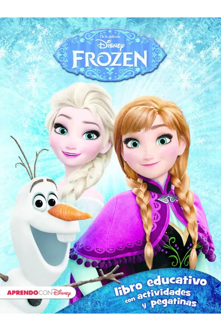 Frozen (Libro educativo Disney con actividades y pegatinas)