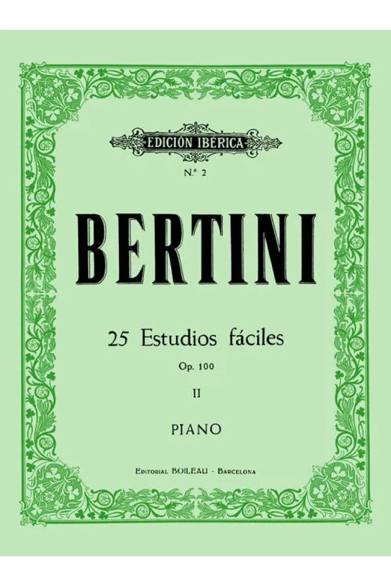 25 Estudios fáciles Op.100