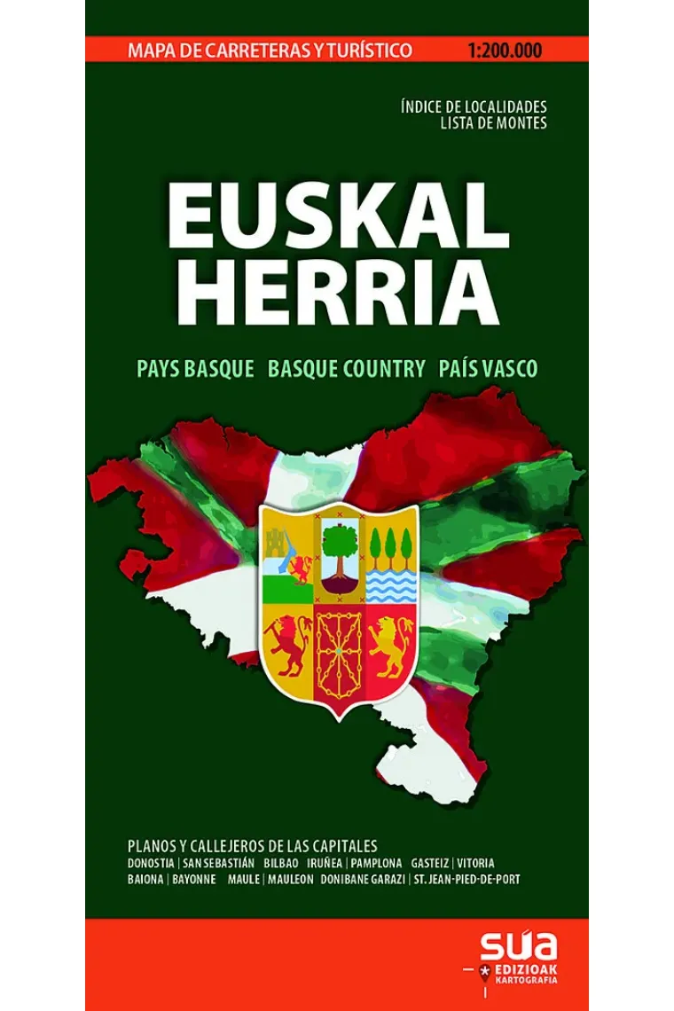 Mapa carreteras Euskal Herria
