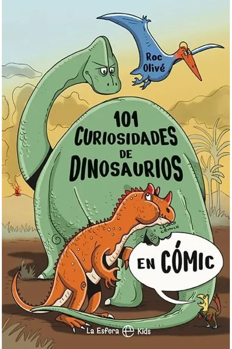 101 CURIOSIDADES DE DINOSAURIOS EN COMIC