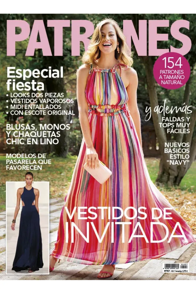 REVISTA PATRONES 457 VESTIDOS DE INVITADA  IDEAL PRIMAVER
