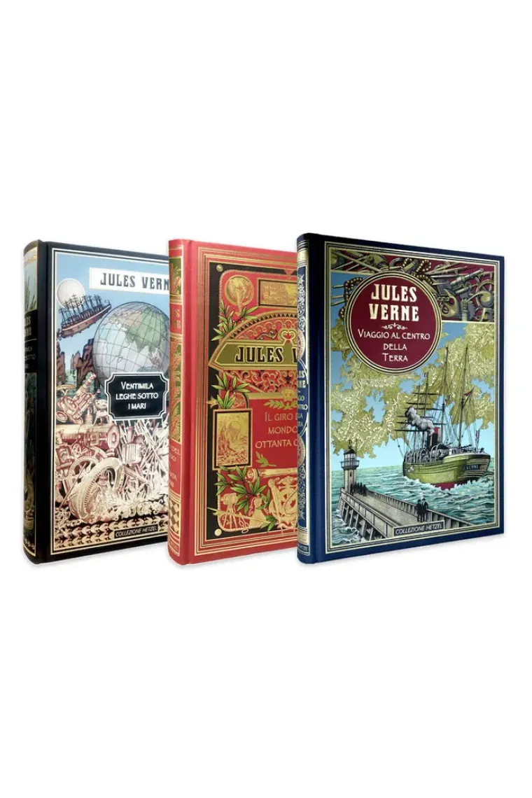 COLEZZIONE JULES VERNE PACK I CONTIENE 3 LIBRI