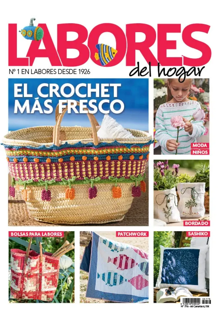 REVISTA LABORES 776 EL CROCHET MAS FRESCO