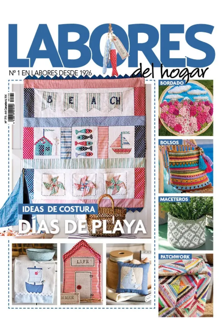 REVISTA LABORES #775 IDEAS DE COSTURA PARA DIAS DE PLAYA