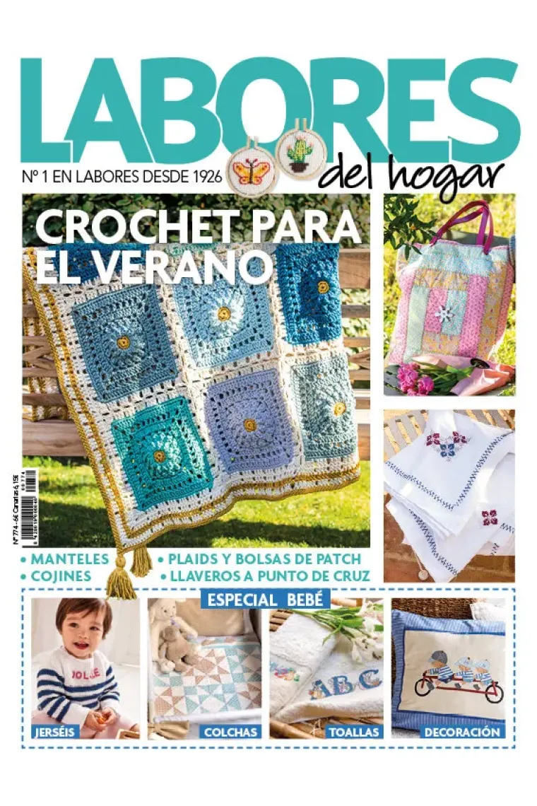 REVISTA LABORES 774 CROCHET PARA EL VERANO Y ESPECIAL BEB
