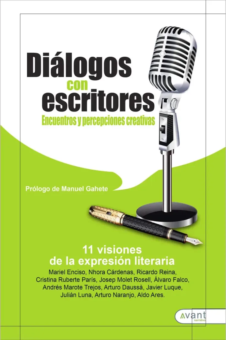 DIALOGOS CON ESCRITORES ENCUENTROS Y PERCEPCIONES CREATIVAD
