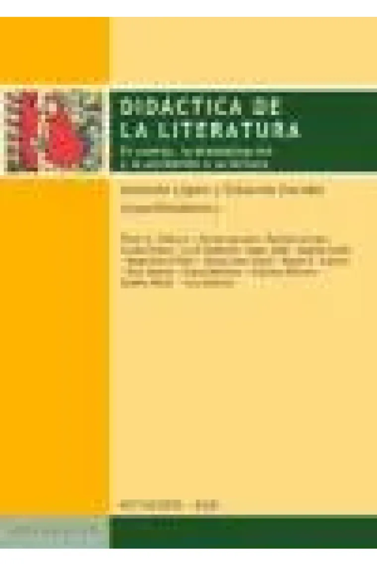 Didáctica  de la literatura.