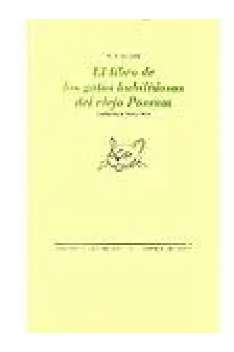 El libro de los gatos habilidosos del viejo Possum