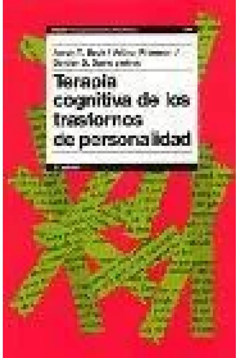 Terapia cognitiva de los trastornos de la personalidad