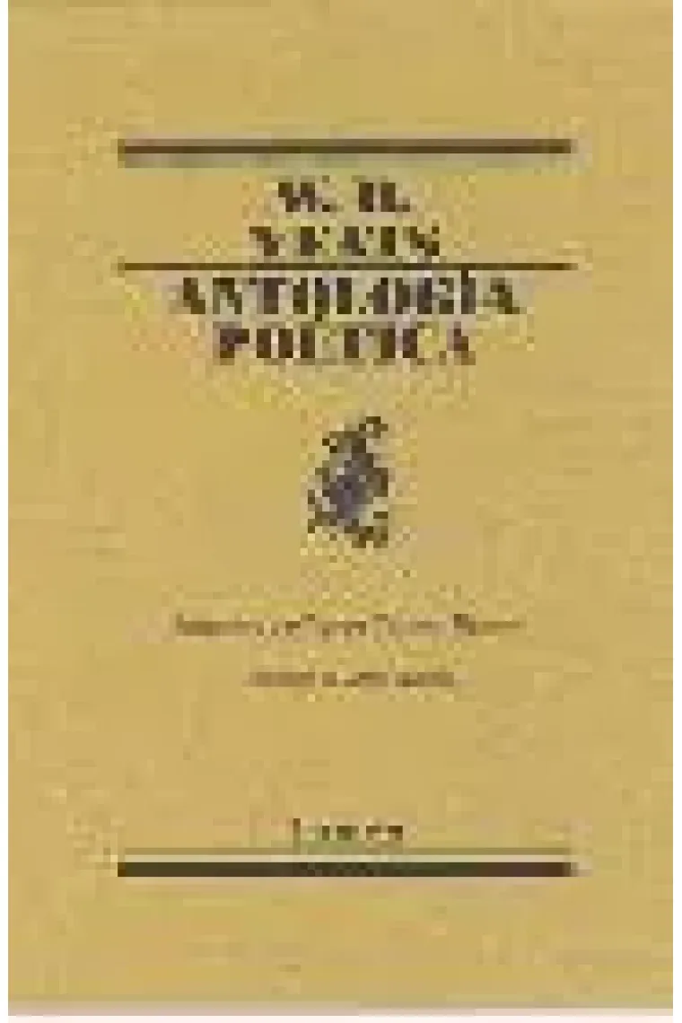 Antología poética. W. B. Yeats