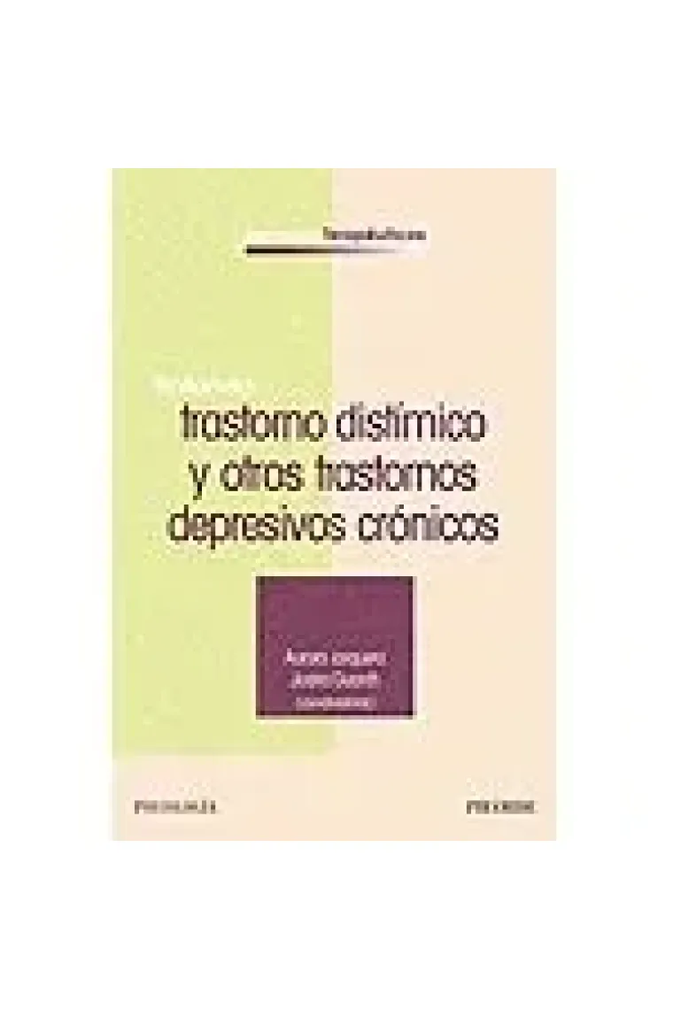 Tratando... Trastorno distímico y otros trastornos depresivos crónicos