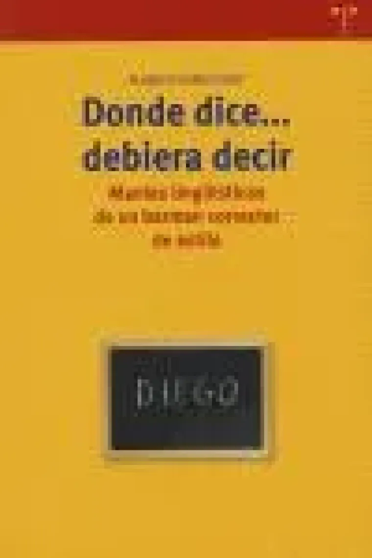 Donde dice... debiera decir. Manías linguísticas de un barman corrector de estilo