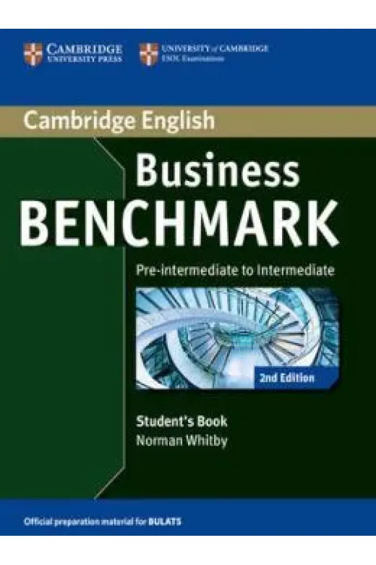 Business Benchmark BULATS Edition Pre-Intermediate to Intermediate. Student's Book (Inglés)