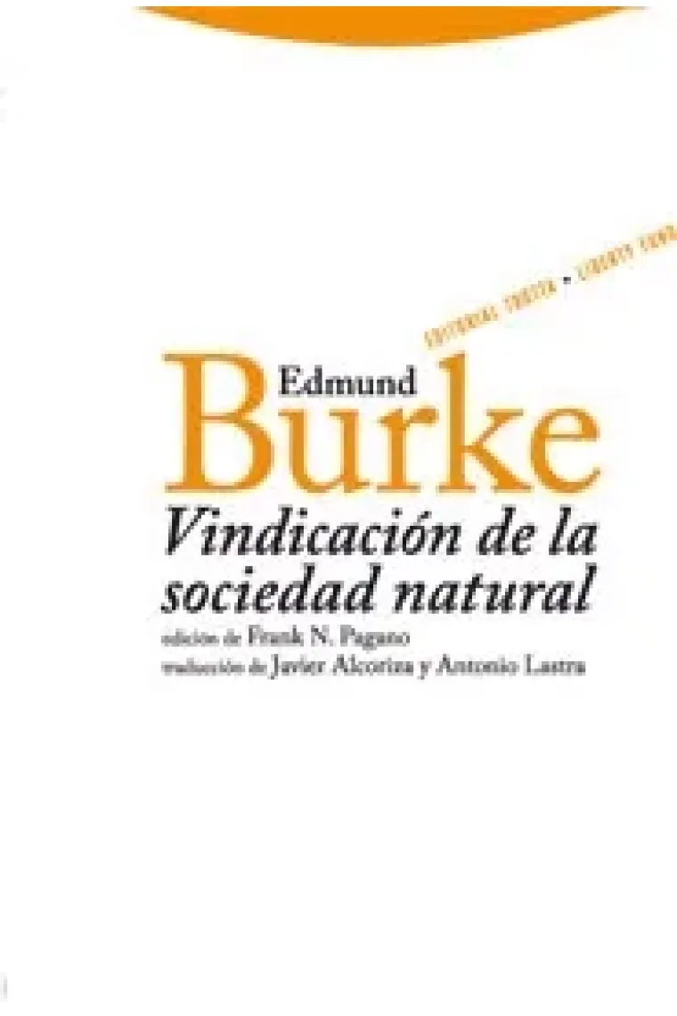 Vindicación de la sociedad natural
