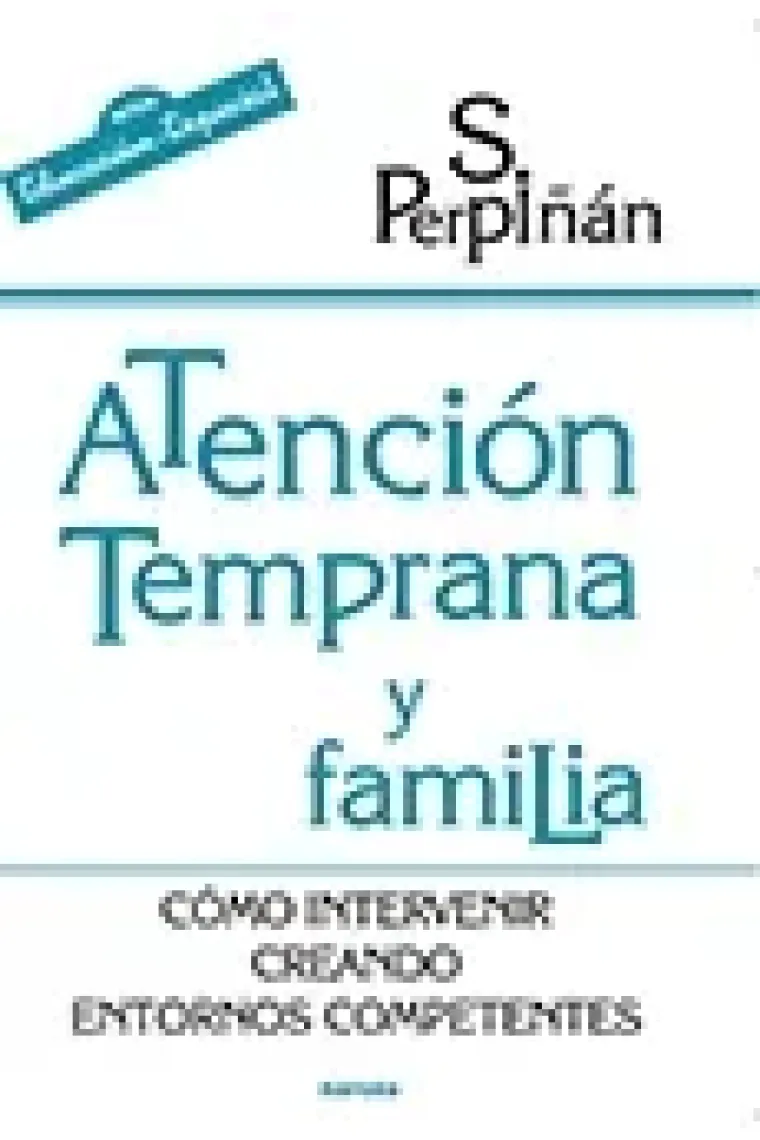 Atención temprana  y familia.