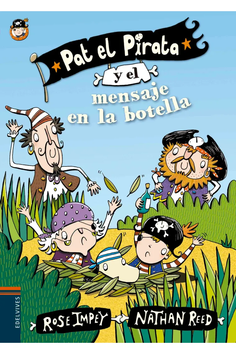 Pat el pirata y el mensaje en la botella (letra ligada)