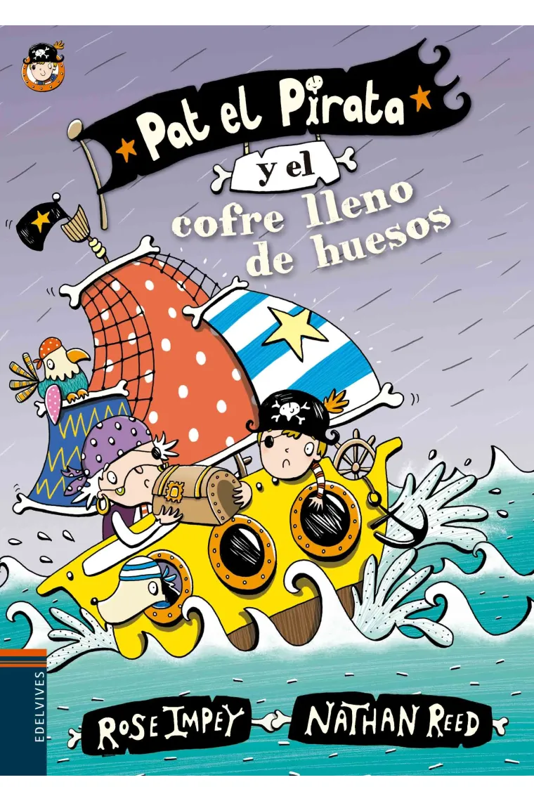 Pat el pirata y el cofre lleno de huesos