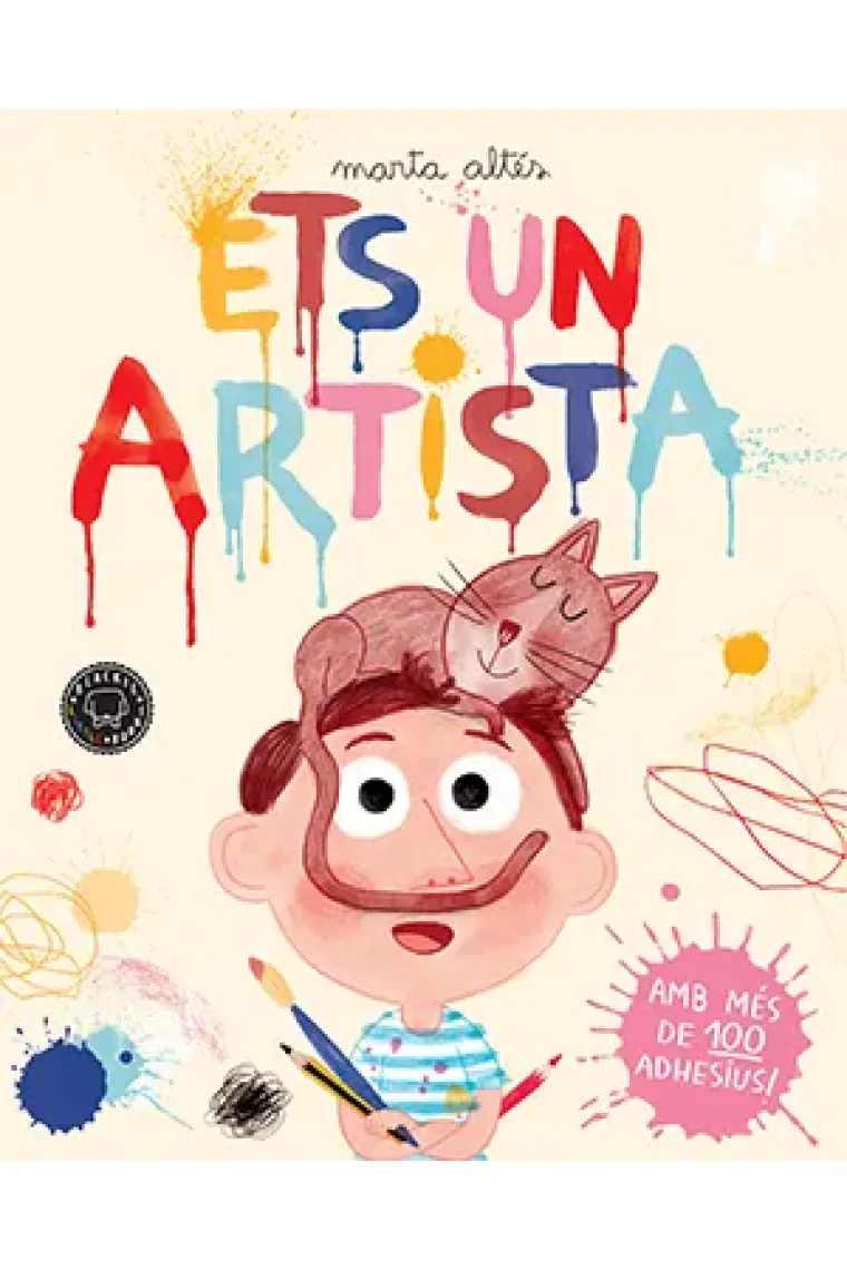 Ets un artista (amb més de 100 adhesius!) (Catalán)