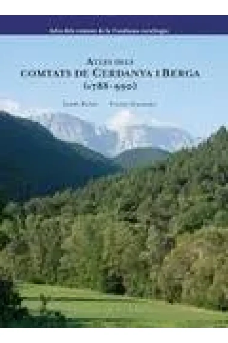 Atles del Comtats de Cerdanya i Berga (v788-990) (Catalán)