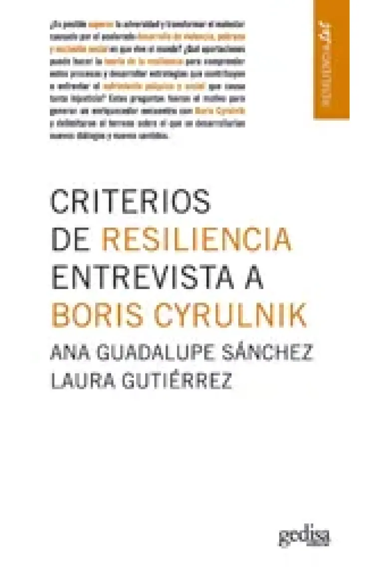 Criterios de resiliencia