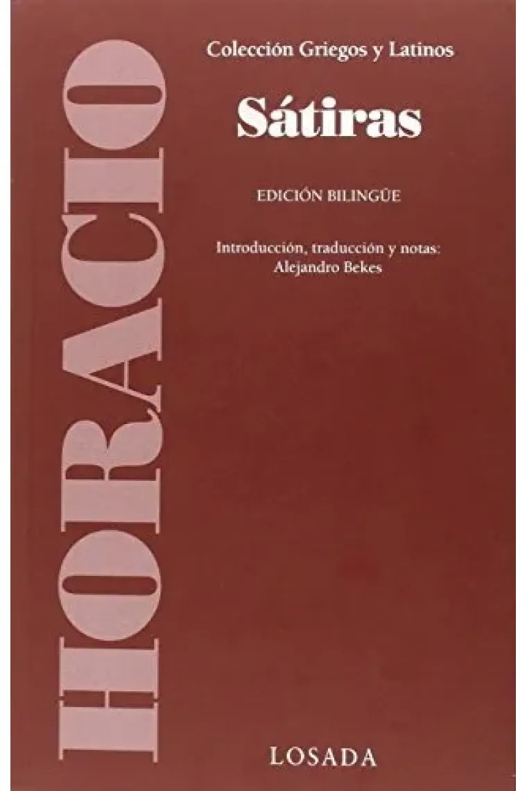 Sátiras (Ed.bilingüe) (Alemán, Francés)