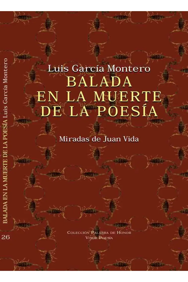 La balada en la muerte de la poesía.
