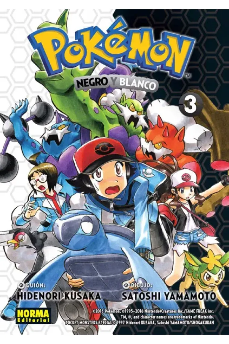 Pokémon 28 Negro y Blanco 3