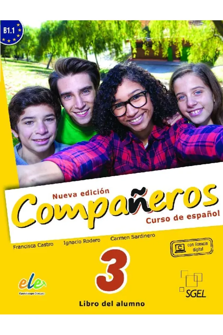 Compañeros 3 alumno. Nueva edición (Alemán, Francés)