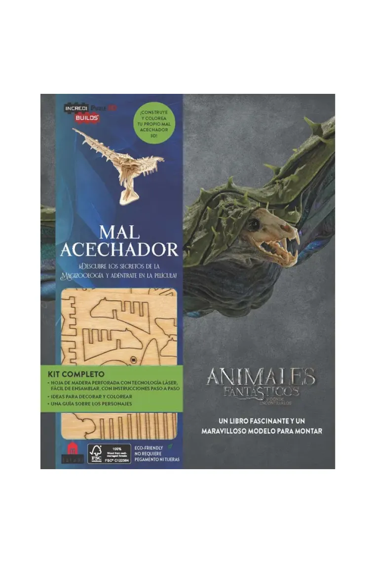 Incredibuilds. Animales fantásticos. Mal acechador