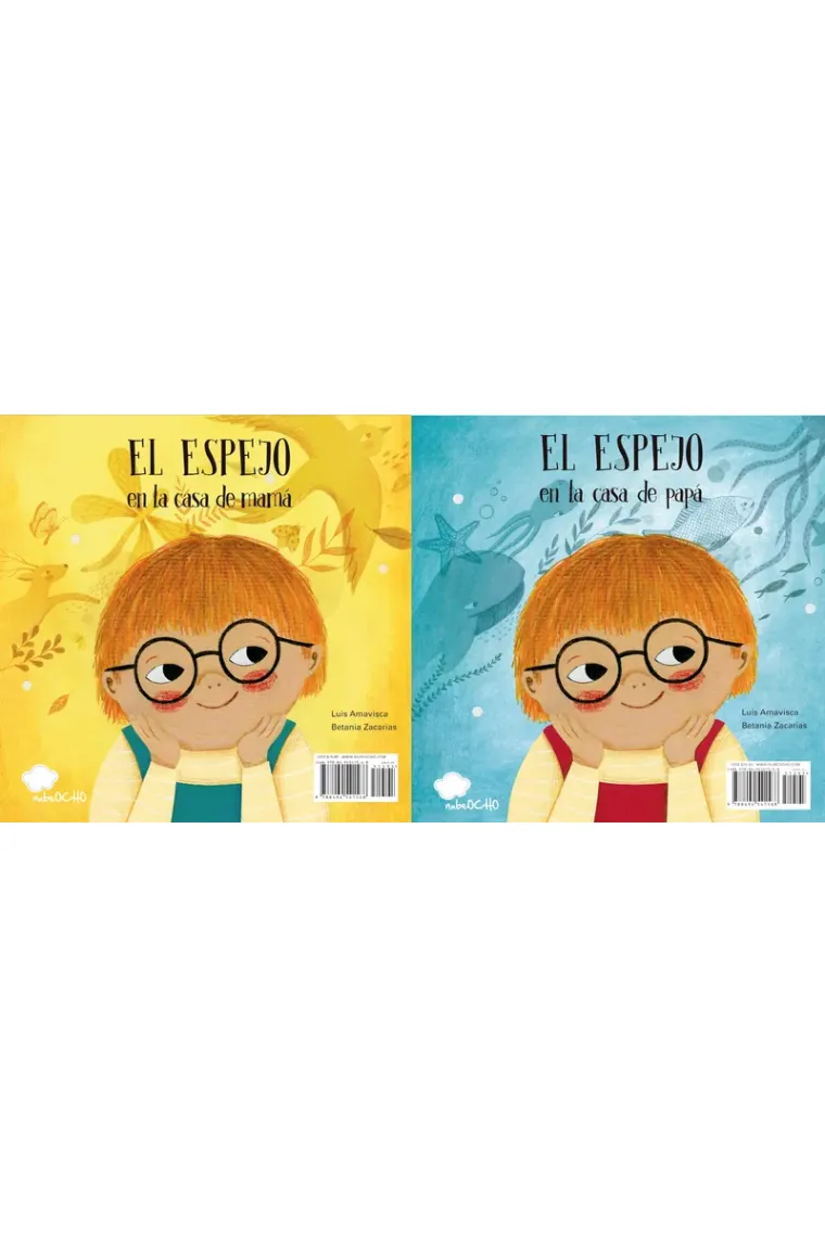 Espejo en la casa de mamá. El espejo en la casa de papá (divorcio)