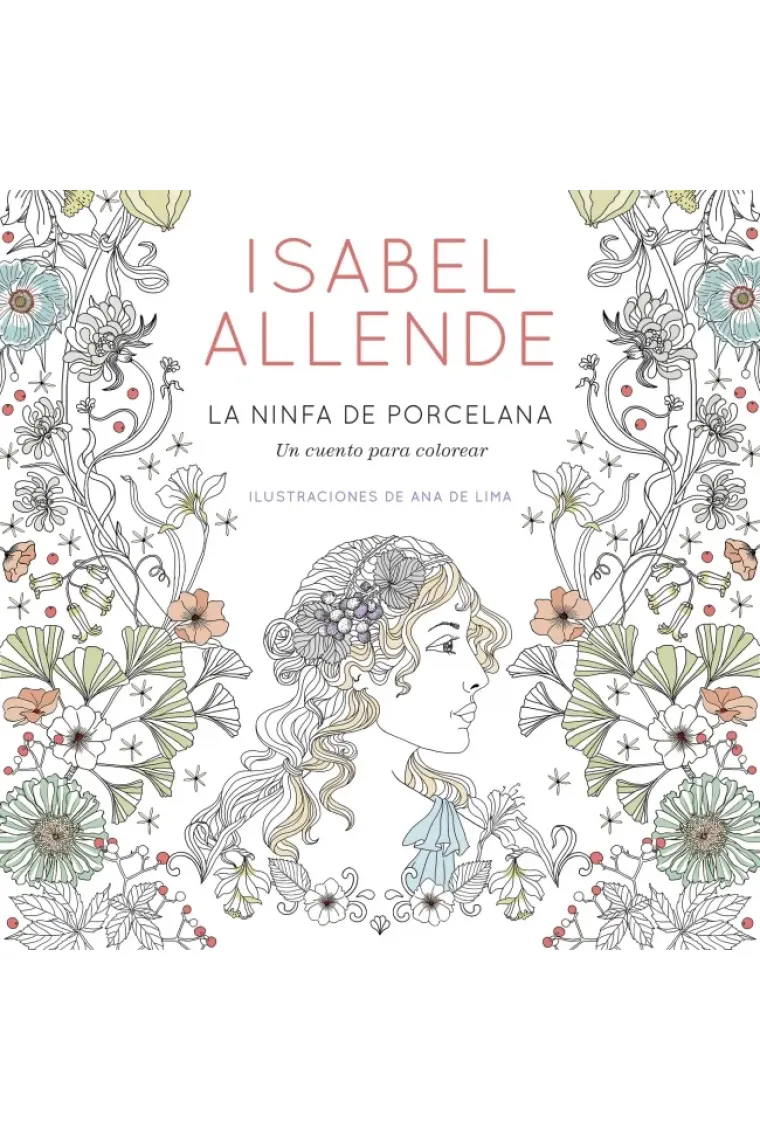 La ninfa de porcelana (Un cuento para colorear)