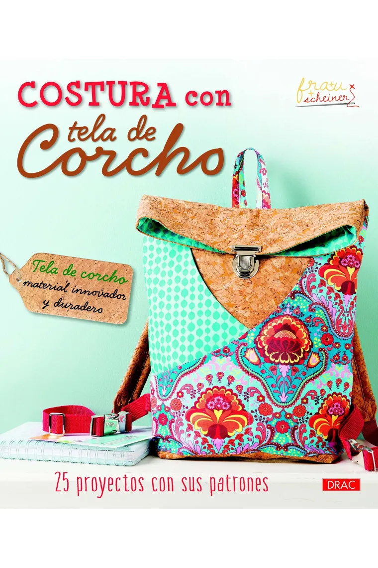 Costura con tela de Corcho