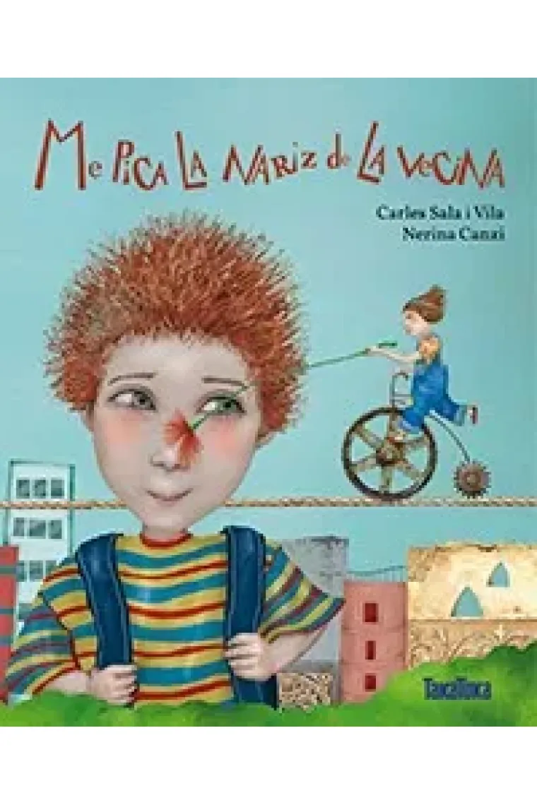 Me pica la nariz de la vecina